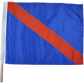 30" x 30" Move to Outside Nylon Auto Racing Flag